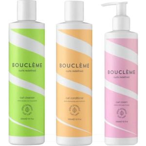 Bouclème - Curl Cream Trio Set - 3x 300 ml - Haarcrème