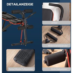 Fitnessbank - Halterbank - Verstelbaar - Fitness Bank - Fitness Bench - Hometrainer
