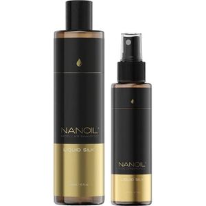Nanoil - Liquid Silk Set - 300+125ml - Crèmespoelingen