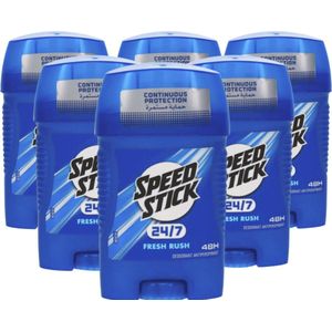 Speed Stick Fresh Rush Deodorant Man - Stick - 6 x 50 ml - Deodorant Man Voordeelverpakking