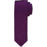 Profuomo stropdas, zijde, auberine paars -  Maat: One size