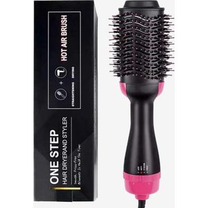 One Step - 3-in-1 Föhnborstel - Zwart - Keramische Magic Brush