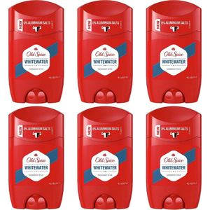 Old Spice - Deodorant - Stick - Whitewater - 50ml x 6
