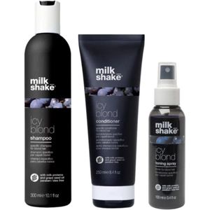 Milk Shake - Icy Blonde XL Set - 300+250+100ml - Crèmespoelingen
