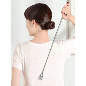 Uitschuifbare Rugkrabber - Telescopische Rugkrabber Telescopische Ruggenkrabber Uittrekbare Kras Voor Hoofd Voor Stress Relief Relax Massage Hoofdmassage En Rugmassage