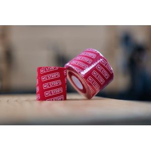 Fysiotape | kinesiologie tape | Kinesiotape | 10 STUKS | Voorgesneden kinesiotape | Sport tape | Rood