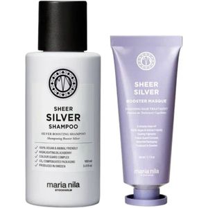 Maria Nila - Sheer Silver - Travel Set - 100+50ml