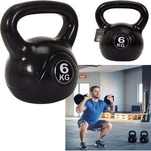Sport fitness apparat- 1 stuk kettlebell gewicht 6kg- SP0017