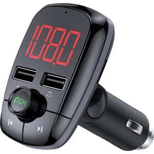 T50 Draadloze carkit – handsfree bellen - MP3 speler - USB lader – Bluetooth - autoloader – FM-transmitter – universeel