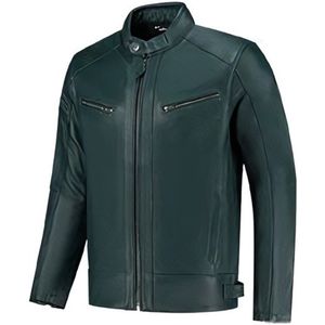 Rusty Stitches - Dorian - Jas - Zwart - 100% Runderleer - CE Goedgekeurd