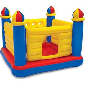 Hoge Kwaliteit Springkasteel - Opblaasbaar Springkasteel - Springkussen voor Kinderen - max 54KG - 175x175x135cm