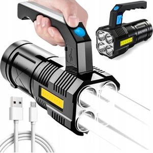 Ha-Ma Tools - LED Zaklamp - Oplaadbare - USB - Camping Zoeklicht