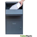 PakketPanda® Easyfit Pakketbrievenbus Brievenbus Pakketbox XL Voor Briefpost & Pakketten