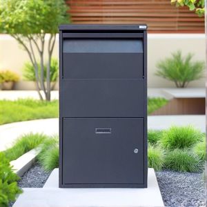 PakketPanda® Easyfit Pakketbrievenbus Brievenbus Pakketbox XL Voor Briefpost & Pakketten