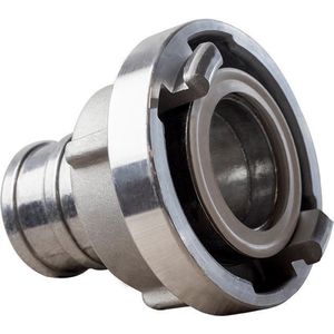Storz Koppeling Lange Tule - aluminium - Tuleaansluiting �38mm - nokafstand 52mm