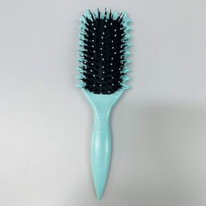 Brushher - Curl Define Styling Brush Groen| Haarborstel voor het definiëren van krullen| Curly hair