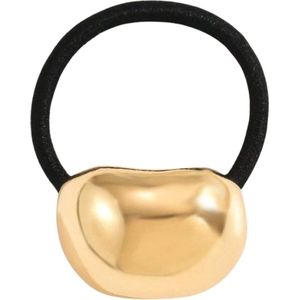 Haarelastiek - Gouden Detail - Metalen Haar Elastiek