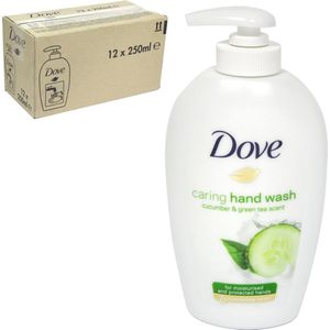 Dove - Handzeep - Met Pomp - Fresh Touch - 250ml x 12