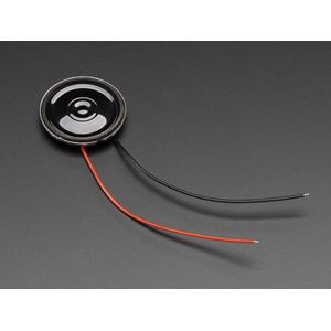 Mini Metal Speaker 8 ohm 0,5W van adafruit 1890