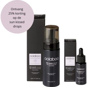 Skin superb bronzing mousse + sun kissed drop ontvang 25% korting op de drops