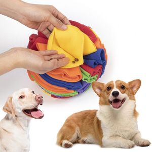 Eyelivery Snuffelbal - Snuffelbal hond - - Honden knuffel - Snuffelmat - Trainingsbal voor honden - Honden speelgoed - hondenpuzzel - speelgoed hond