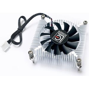 LC-Power LC-CC-65 CPU Cooler - Low Profile CPU-koeler - 65 mm Fan 75W TDP