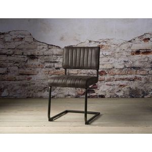 Tower living Avila sidechair - fabric T-anthracite (uitlopend)