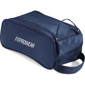 FitProWear schoenentas Donkerblauw - Schoenentasje - Sporttas - Fitness - Shoe Bag - Voetbaltas - Basketbaltas - Fitnesstas - Voetbal - Schoenen - Sportschoenen - Tas schoenen -