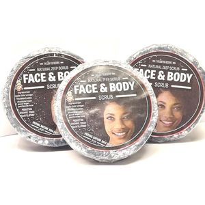 3 X Face & Body Scrub 100 gr.