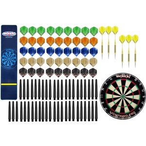 McKicks Dartbord Voordeel Set 4