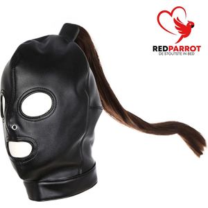 Extreme seks masker | BDSM | Hard SM | Staart | Leder | Leather | Sex mask