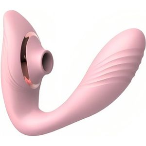 Diva Dreams - Ladyluxe - Vibrator & Dildo - Luchtdruk - G-Spot Stimulator - Sex Toys - Vibrators voor Vrouwen en Koppels - Discreet Bezorgd - Erotiek Seksspeeltjes - Kerstcadeau - Cadeau voor Vrouw - Blossom Pink
