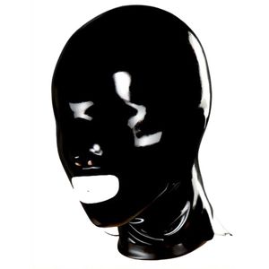 Fetisj latex masker - Open mond - Kleine neus openingen - Bondage BDSM - 100% Latex - Rubber - Seks masker - Vrouwen