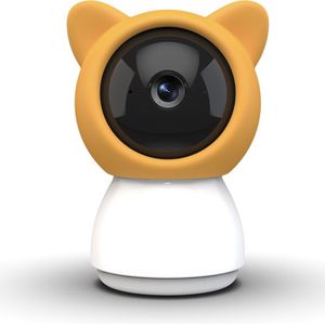 Babyfoon - Teddy Cam live APP voor mobiel & ''5,1'' LCD Scherm