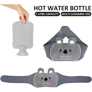 Menstruatie Warmteband - Massagekussen - Menstruatie Band - Warmteband - Warmte Kruik - Warmtekussen - Verwarmingsmat - Warmtemat - 1.2 Liter Kruik