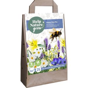 Jub Holland Happy Bee Mix - 25 Bloembollen  / Knollen Gemengd - Trekt Bijen Aan - Zomerbloeiers - Garden Select