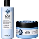 Maria Nila - Coils & Curls Set - 350+250ml - Haarolie