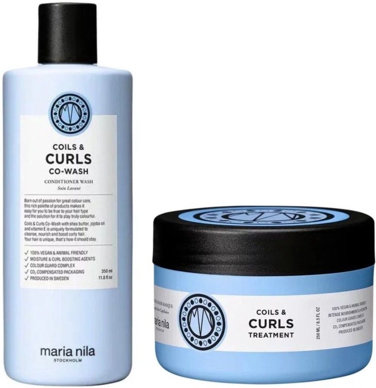 Maria Nila - Coils & Curls Set - 350+250ml - Haarolie