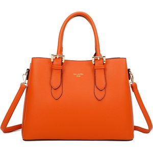 Gallantry - Handtas - Schooltas - Schoudertas - Crossbody - Werktas - Dames Tassen - Tassen - Orange