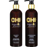 CHI - Argan Oil Duo Set - Shampoo en Conditioner - 2x355ml