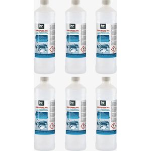 Isopropyl Alcohol - Isopropanol - IPA - Isopropyl - 99,9% Zuiver - 6x1000ml