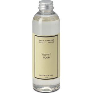 Cereria Mollà 1899 Refill Mikado Geurstokjes navulling 200ml Velvet Wood