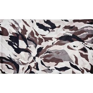 Haarband Multifunctioneel Camouflage Fantasie Print Bruin Beige