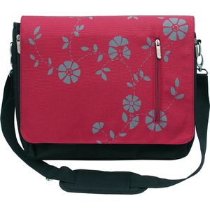 College Messenger Schoudertas Voor Notebook / Apple Macbook Air - 15.4/15.6"" Laptop bag / Red