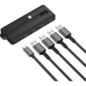 Uniean 5 in 1 USB-C HUB - Laptop Docking Station - USB Splitter - USB 3.0