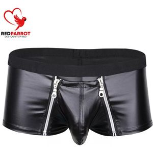 Volledige ritsbare latex short slip Pro | Latex onderbroek | Open kruis | Erotische latex kleding | Heren | Mannen | Boxershort | Ondergoed | S tot en met 5XL