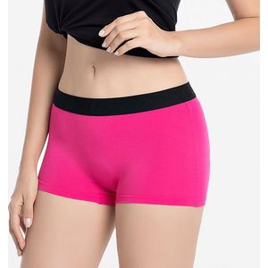 Boxershort dames bamboe hipster roze