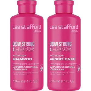 Lee Stafford - Grow Long & Strong Set - 2x250ml - Haarverzorgingsset
