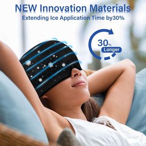 Migraine muts - Migraine masker - Hoofdpijn masker - Warmte en koude therapie - Herbruikbaar - Anti migraine - Must have tijdens hoofdpijn!