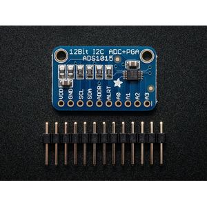 ADS1015 12-Bit ADC - 4 Channel with Programmable Gain Amplifier adafruit 1083